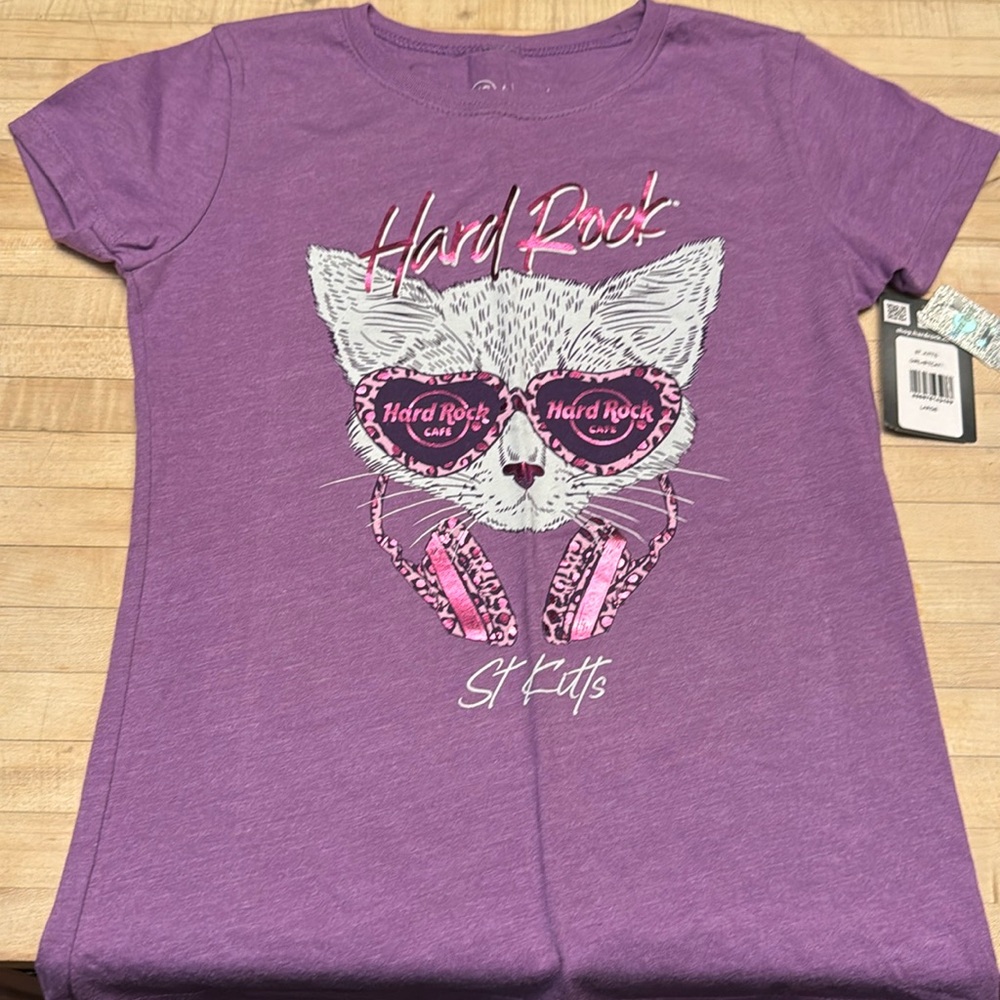 Brand new with tags St Kitts Hard Rock tshirt
